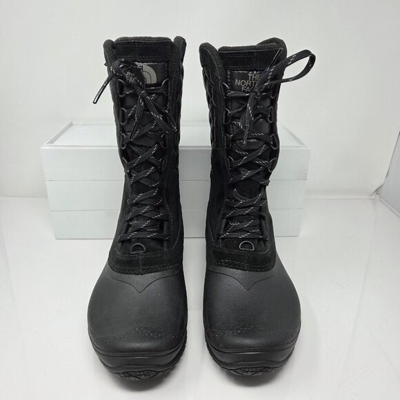 NORTH FACE Womens 9 Boots Snow Winter Thermoball Utility Mid Insulated Lace-Up - Picture 3 of 12